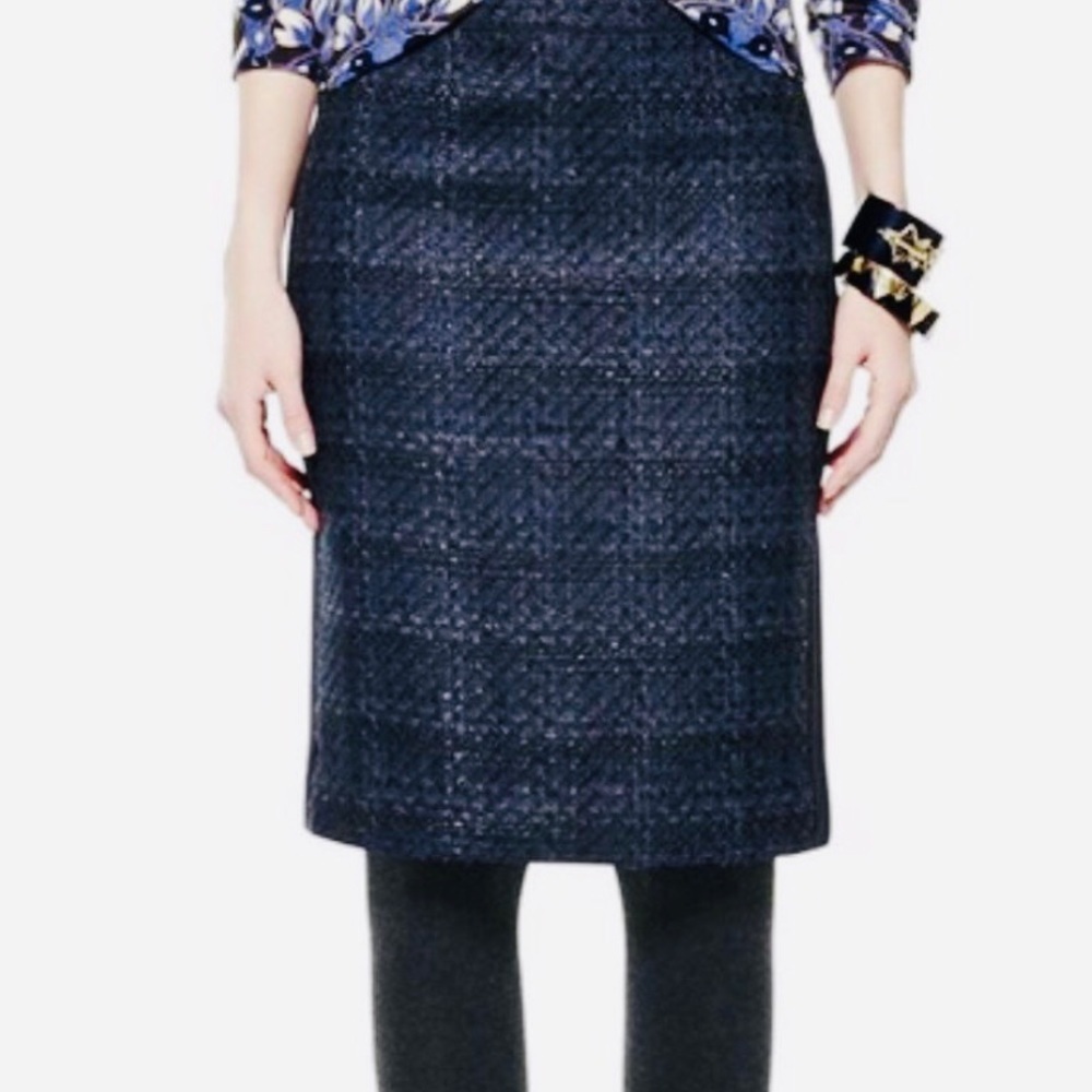 Tory Burch Wool Drew Skirt SZ 6